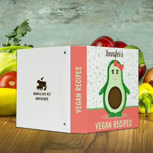 Classeur de recette personnalisé pour les Vegans