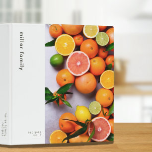 Classeur de recette photo personnalisée