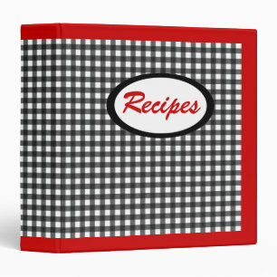 Classeur de recette rétro