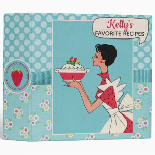 Classeur de recette rétro