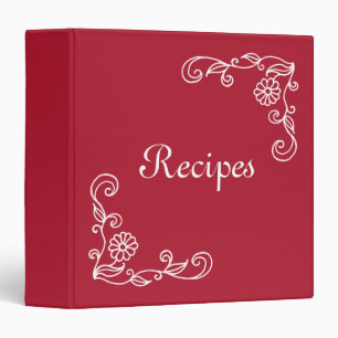 Classeur de recette Retro Daisy