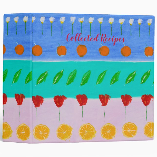 Classeur de recette Tropical Slice (Devant/Côté)