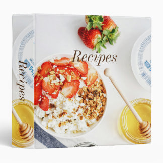 Classeur de recettes alimentaires saines