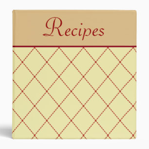 Classeur de recettes classique