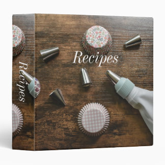 Classeur de recettes de gâteau