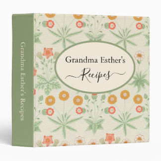 Classeur de recettes de grand-mère – William Morri