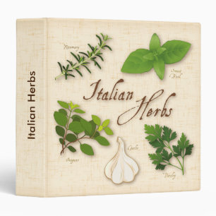 Classeur de recettes de Herbes italiennes