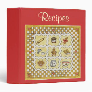 Classeur de recettes de pain d'épices