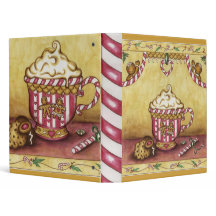 Classeur de recettes de pain d'épices de Noël