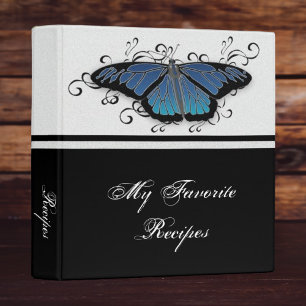 Classeur de recettes de papillon saphir