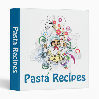 Classeur de recettes de pâtes