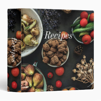 Classeur de recettes de récolte d'automne