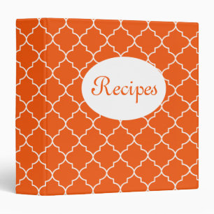 Classeur de recettes de Tangerine