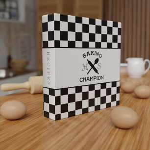 Classeur de recettes du championne de cuisson