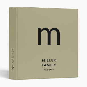 Classeur de recettes familiales personnalisées ave