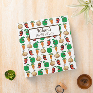 Classeur de recettes Légume souriant