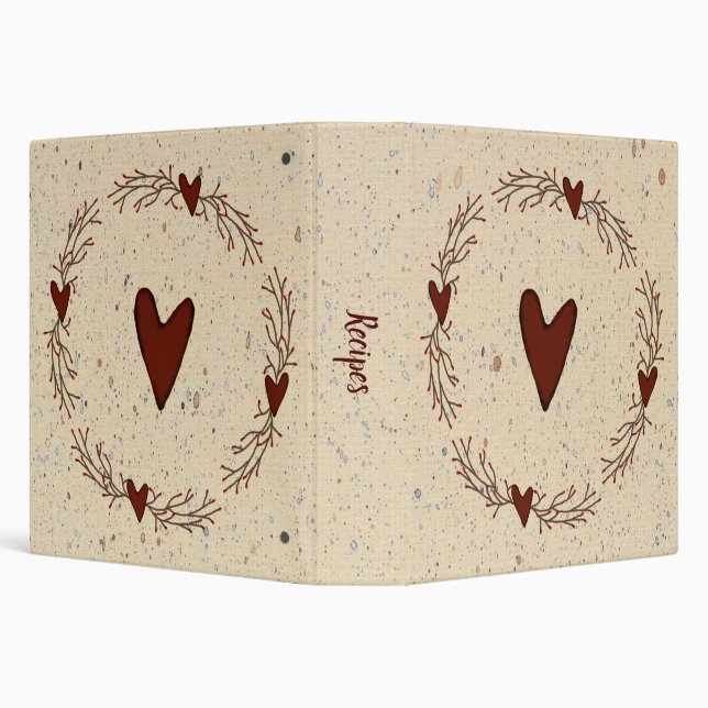 Classeur de recettes Pip Berry Hearts (Arrière-plan)