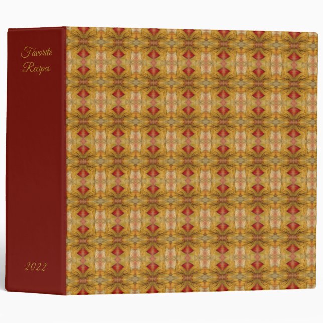 Classeur de recettes Winthrop (Devant/Côté)