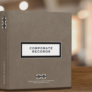 Classeur de registre d'entreprise