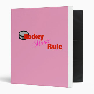 Classeur de règle de mamans d'hockey