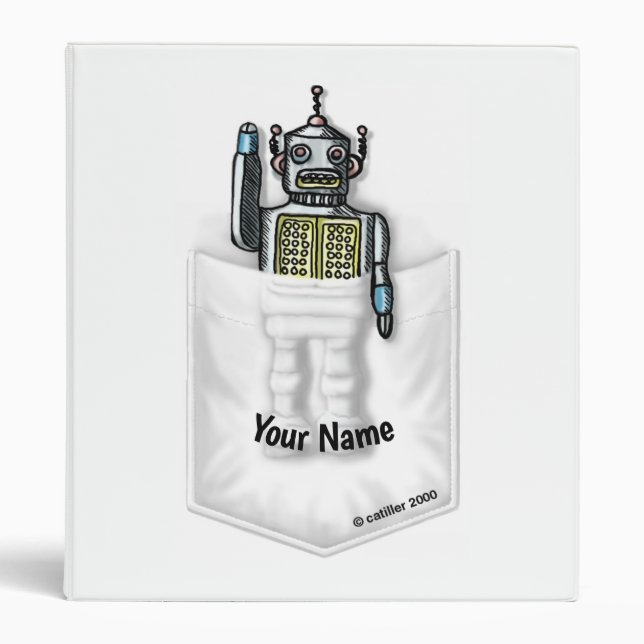 Classeur de robot de poche  (Devant)
