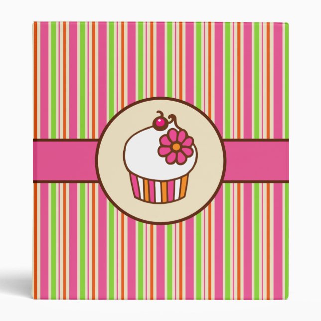 Classeur de scrapbook Cupcake (Devant)