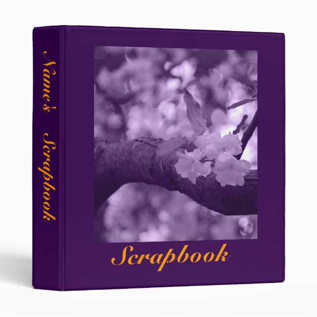 Classeur de scrapbook OPF (Devant/Côté)