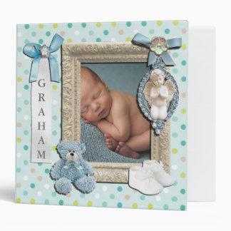 Classeur de SCRAPBOOK pour bébé garçon