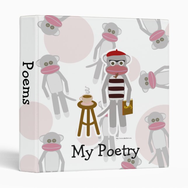 Classeur de singe de Beatnik (Devant/Côté)