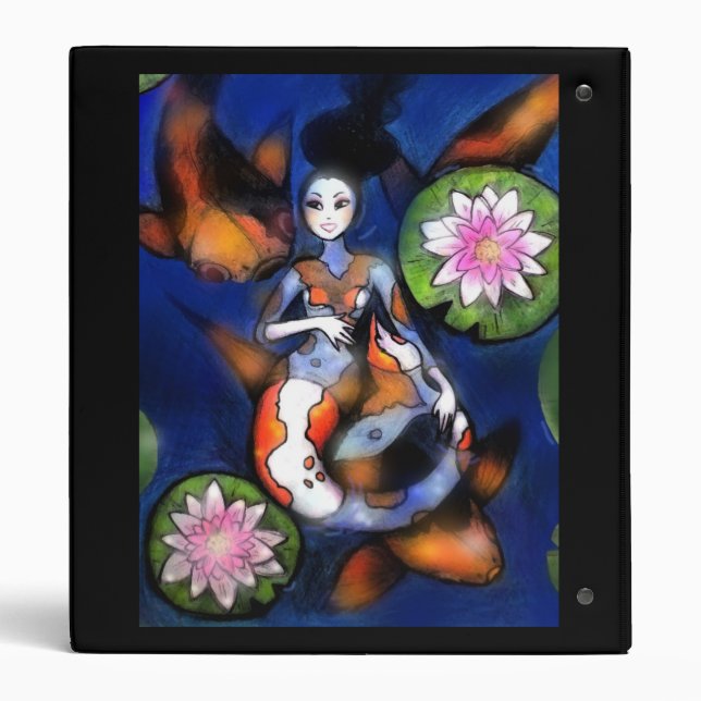 Classeur de sirène de Koi (Dos)
