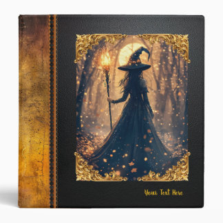 Classeur de sorcière fantaisie personnalisable