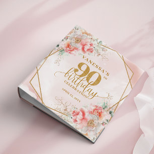 Classeur de souvenir pour 90e anniversaire Aquarel