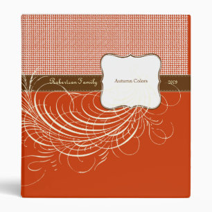 Classeur de souvenir pour l'automne