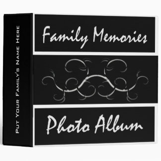 Classeur de souvenirs de famille