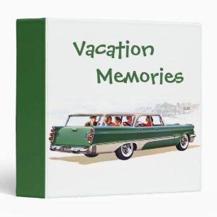 Classeur de souvenirs de vacances
