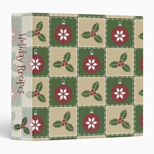 Classeur de surface de Noël (Devant/Côté)
