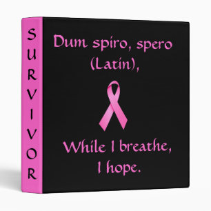 Classeur de survivant de cancer du sein