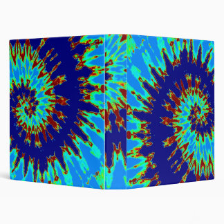 Classeur de teinture bleu foncé et bleu clair
