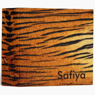 Classeur de tigre personnalisé