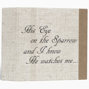 Classeur de toile beige d'Avery de bible