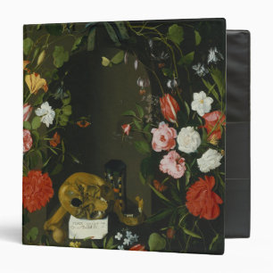 Classeur De Vanitas toujours la vie avec des fleurs