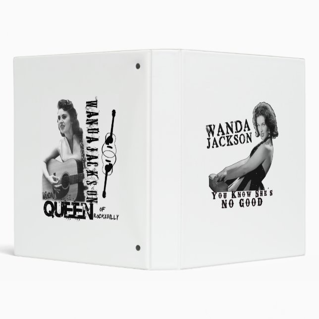 Classeur de Wanda Jackson ! (Arrière-plan)