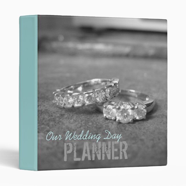 Classeur de wedding planner (Devant/Côté)