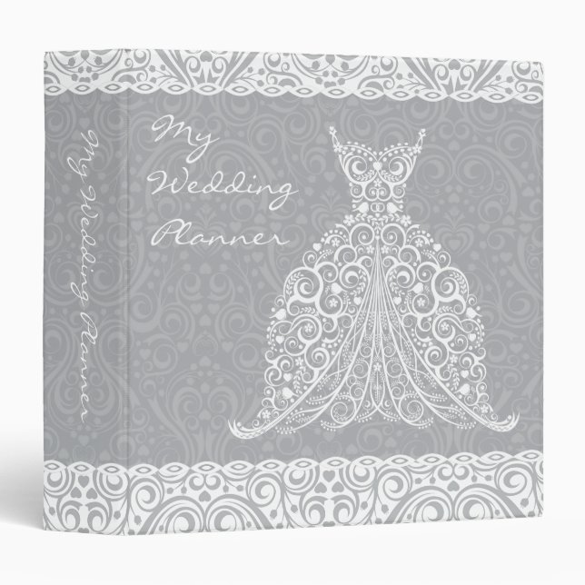 Classeur de wedding planner (Devant/Côté)