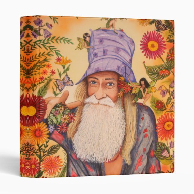 Classeur de Woodstock de grand-papa (Devant/Côté)