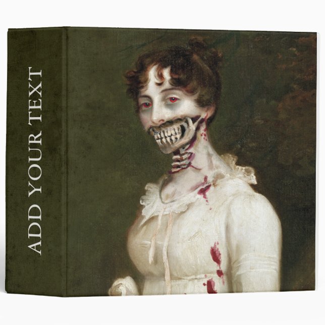 Classeur de zombi de couverture de PPZ (Devant/Côté)