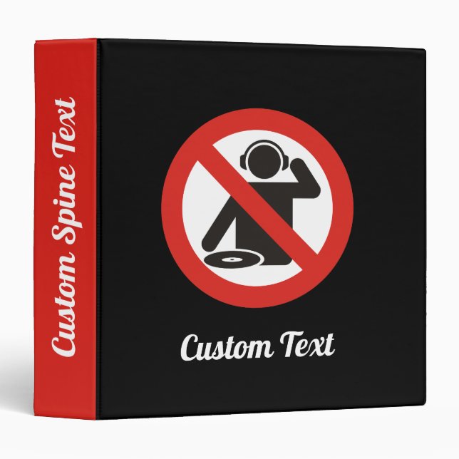 Classeur de zone libre DJ (Devant/Côté)