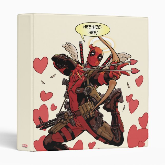 Classeur Deadpool Cupid (Devant/Côté)