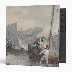 Classeur Déchargement de bateaux de pêche