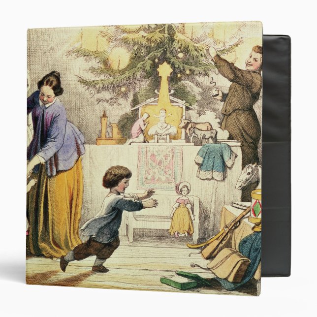 Classeur Décoration de l'arbre de Noël (Devant/Intérieur)